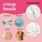 Incraftables Crimp Beads and Covers for Jewelry Making (2100 pcs). Assorted Crimp Beads for Jewelry Making (7 colors). Best Crimp Bead Covers, Crimp Tubes, Crimping Tips Knot Covers &#x26; Wire Guardians